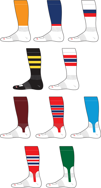 Throwback Uniforms/Stripes - Custom Colors