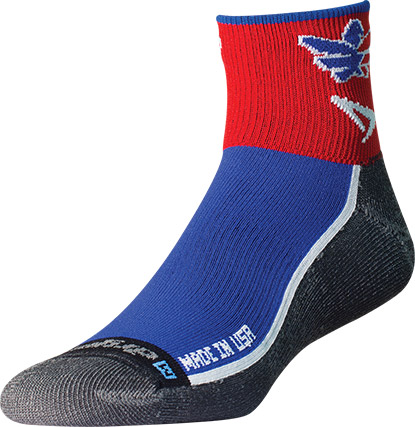TEAM RWB Sock - DISCONTINUED - Blue/Anthracite