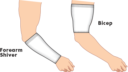 Arm Sleeves - White