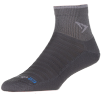 Running Lite Mesh 1/4 Crew - Dark Gray 