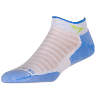 Running Lite-Mesh White Sky Blue Lime Mini Crew