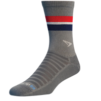 Running Lite Mesh Dark Gray Red White Navy Crew